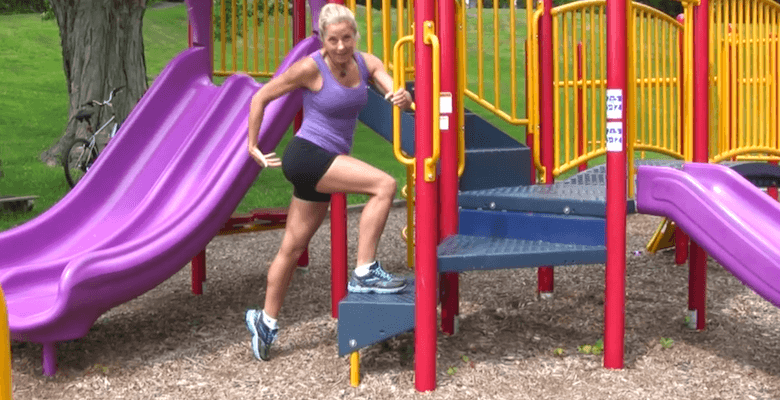Playground Travel Lower Body Mini Workout