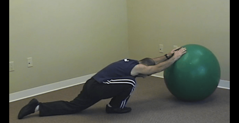 Short Stretch Routine with Exercise Ball
