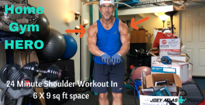 1st Workout In New Home Gym Garage Is Shoulder Focused Session