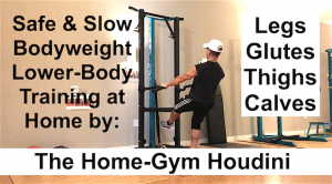 Bodyweight Lower-Body Workout at Home in Home Gym