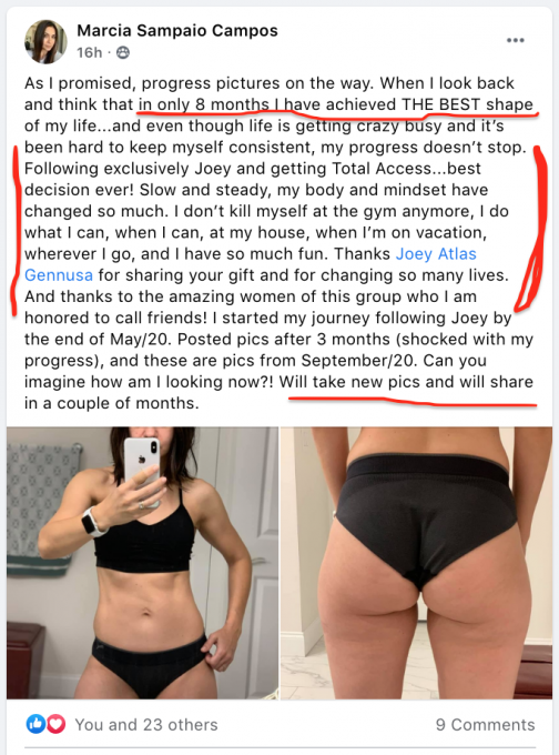 More Cellulite Before And After Photos Marcia S 8 Month Cellulite Success Story Update Joey Atlas